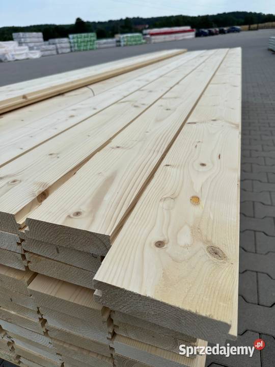 Deska deski podłogowa drewniana świerkowa świerk Prusice