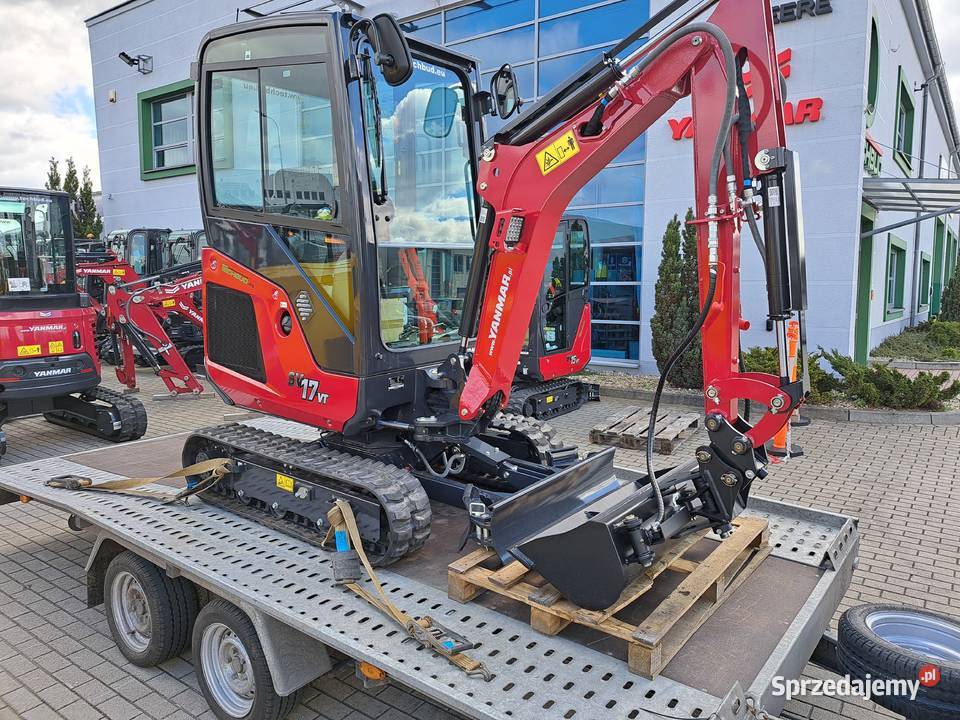 minikoparka Yanmar SV 17VTSzczecin Zielona Góra