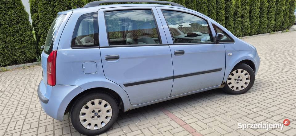 FIAT IDEA 1400 BENZYNAGAZKLIMA Hatchback dolnośląskie Głogów