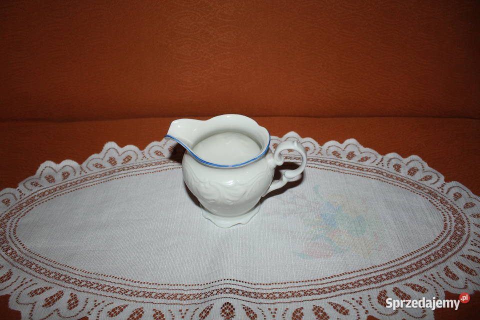 Stary mlecznik Porcelana Wałbrzych Niebieski Porcelana i szkło Chorzów sprzedam