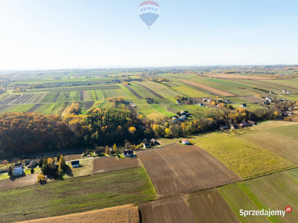 Piękna szeroka działka w okolicach Ojcowa