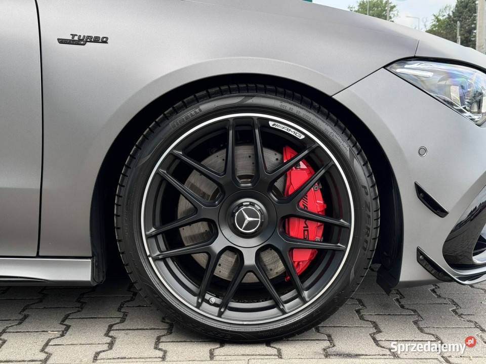 Mercedes CLA 45 AMG 421 Krajowy Niemal pełne ogranicznik prędkości małopolskie Węgrzce