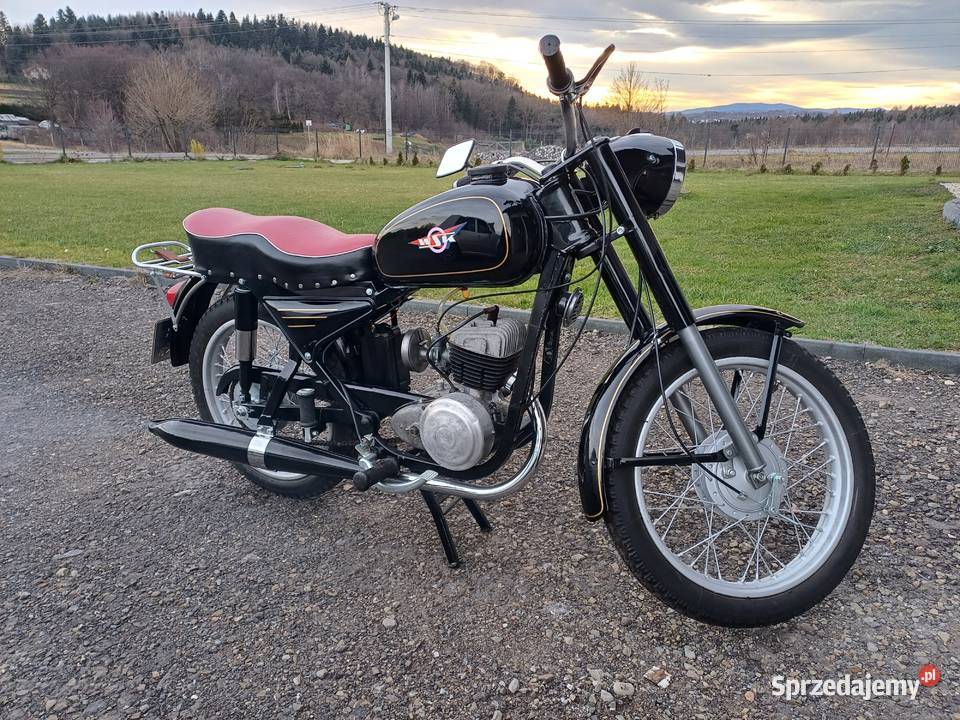 Wsk 125 m0664 Zabytek 1966r wfm shl Kalwaria Zebrzydowska