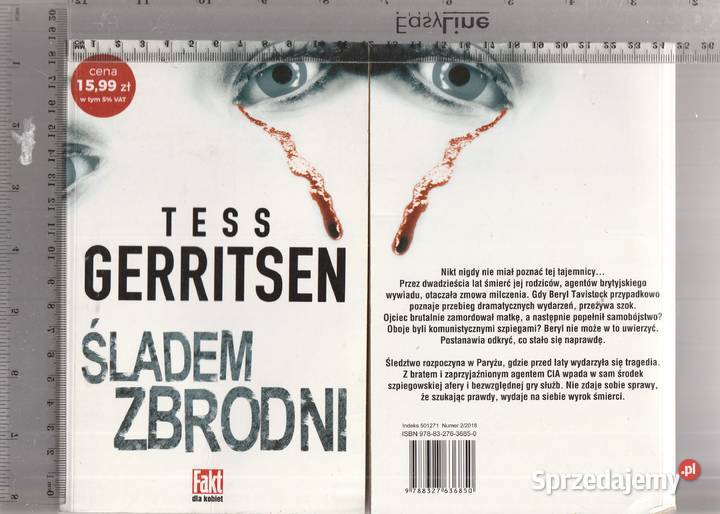 Śladem Zbrodni Tess Gerritsen Pruszków