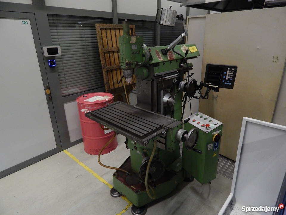 Frezarka konwencjonalna AVIA FNC 25 1996 Nowy Tomyśl