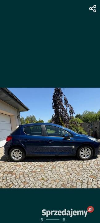 Sprzedam Peugot 207 14 hdi 2010 90 przebiegu nieuszkodzony Łódź