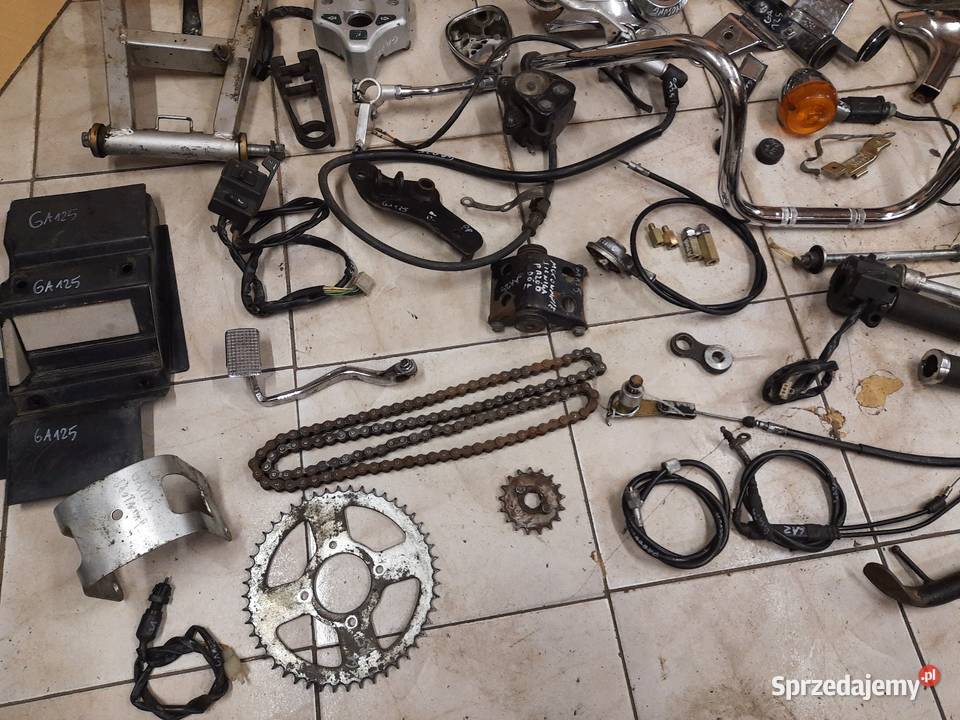 Hyosung GA 125 części cruise 1 koło oś lagi Jelenia Góra