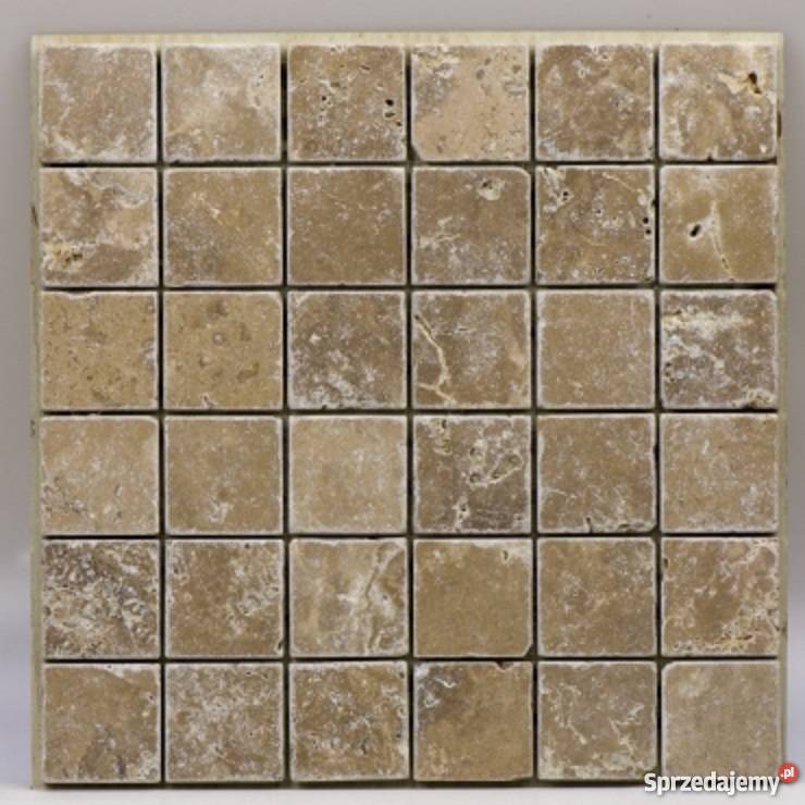 Mozaika Trawertyn Midas Brown 48x48 FM143 lubelskie Krzywda