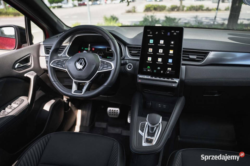 Renault Captur ETech Full Hybrid asystent pasa ruchu Zabrze