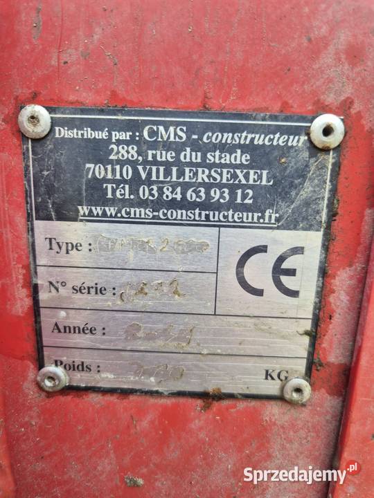 kosiarka bijakowa tylno boczna mulczer 200 2 m Buk