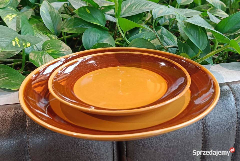 Dwa talerze prl porcelit Iwona Pruszków Antyki, Sztuka, Kolekcje Warszawa