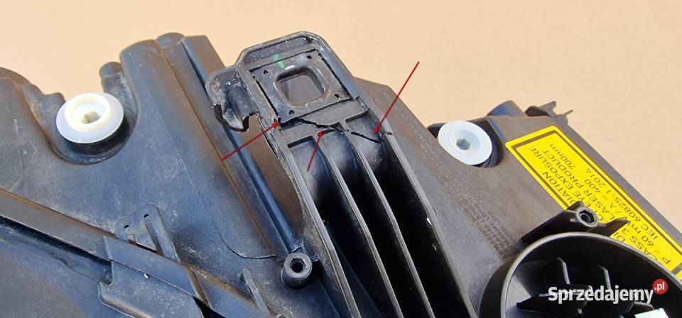 BMW 8 G14 G15 LAMPA REFLEKTOR LASER PRAWA Lampy przednie lubuskie Bieleń