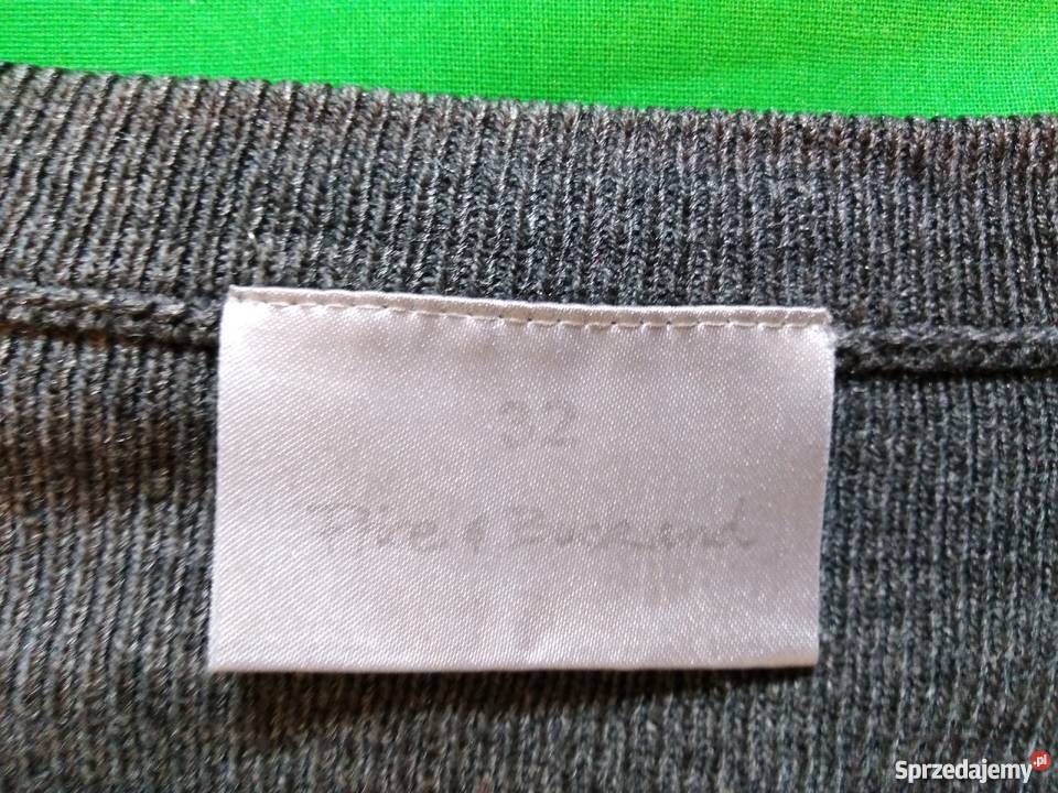 Szara bluzka oversize brytyjskiej marki Buckland Warszawa
