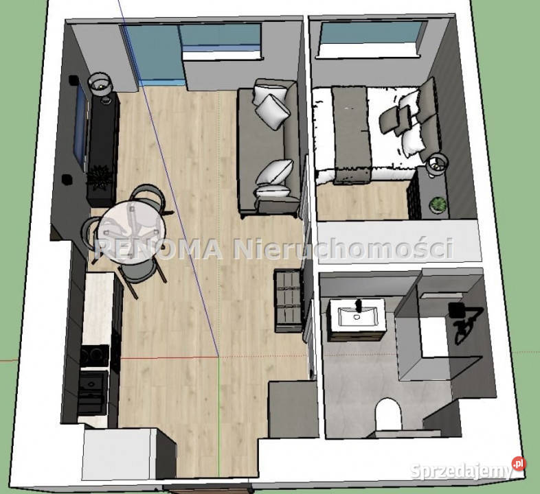 Mieszkanie 36m2 2 pokoje Białystok Kraszewskiego Rok budowy 2025