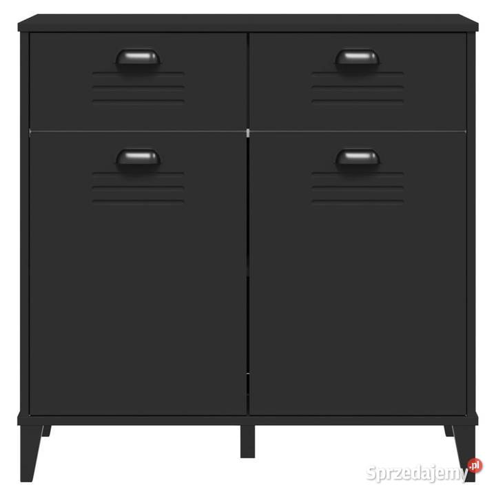 Szafka VIKEN czarna 80x40x80 materiał Warszawa sprzedam