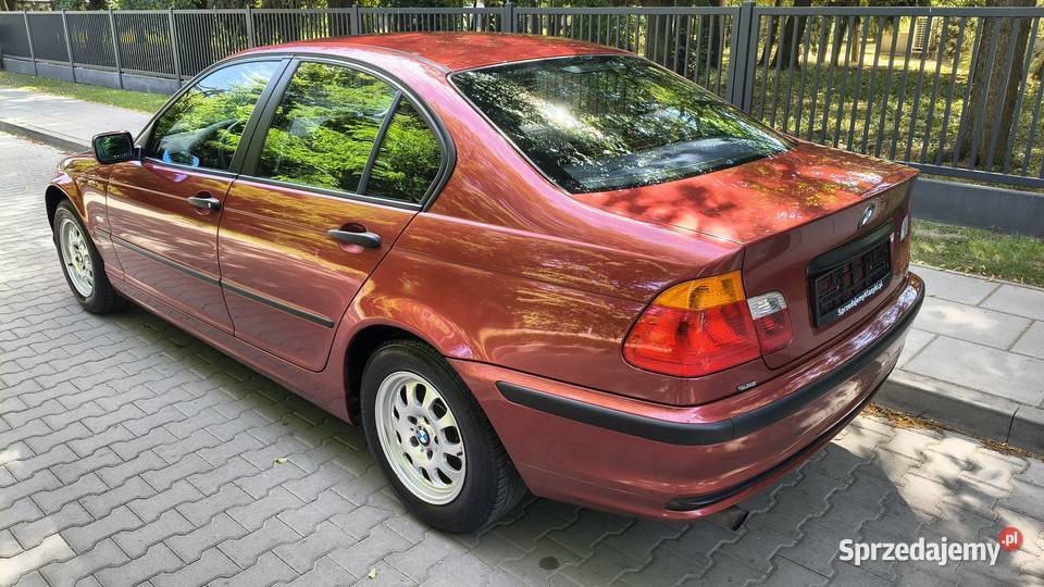 BMW E46 316i 2001 Bordowy Pełna Dokumentacja Bez radio Zgierz sprzedam
