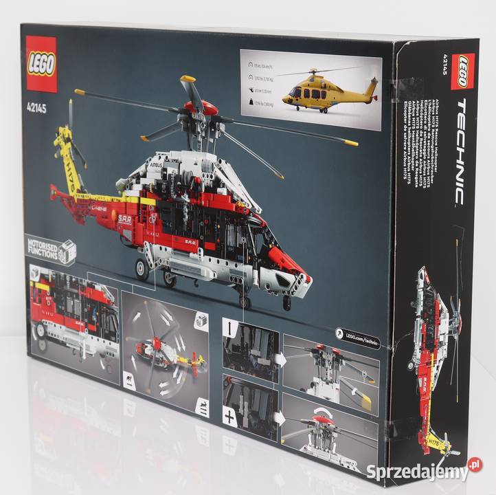 LEGO Technic 42145 Helikopter ratunkowy Airbus Klocki Rybnik