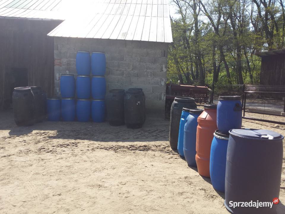 Beczki z twożywa Plastik120 200 220 250 Litrowe Mielec