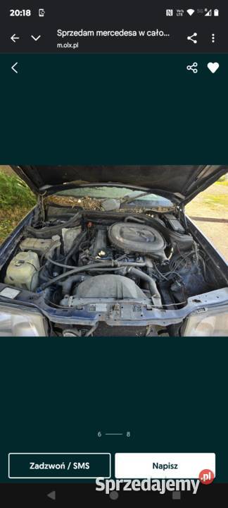 Mercedes 124Cupe granatowy Starachowice