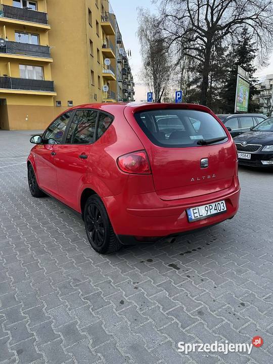 SEAT ALTEA 2004 16 benzyna klimatyzacja 1595cm3 Zgierz sprzedam