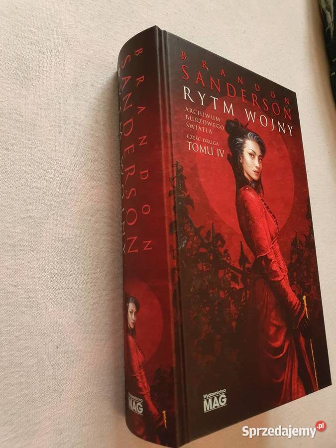 NOWA Książka RYTM WOJNY część 2 tom 4 Brandon twarda Wrocław