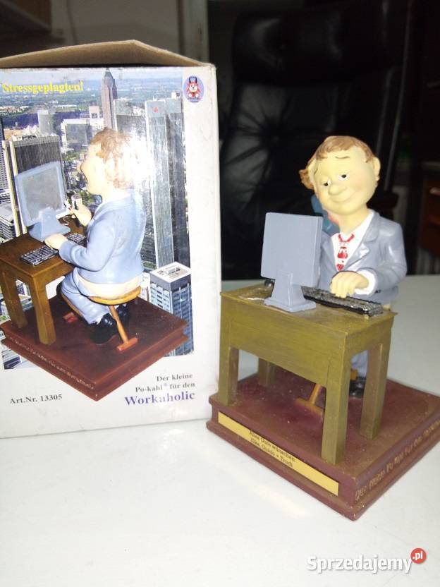 Figurka przycisk Pracocholik pomorskie Kobylnica sprzedam