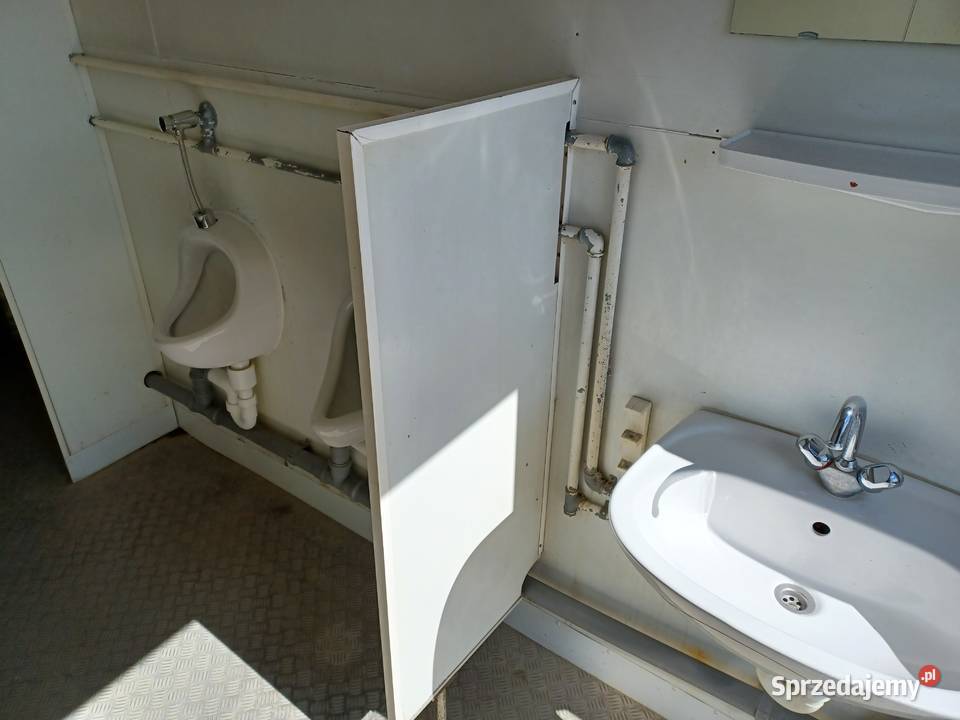 KONTENER SANITARNY KABINA WC PISUAR PRYSZNICE Pozostałe Wrocław sprzedam