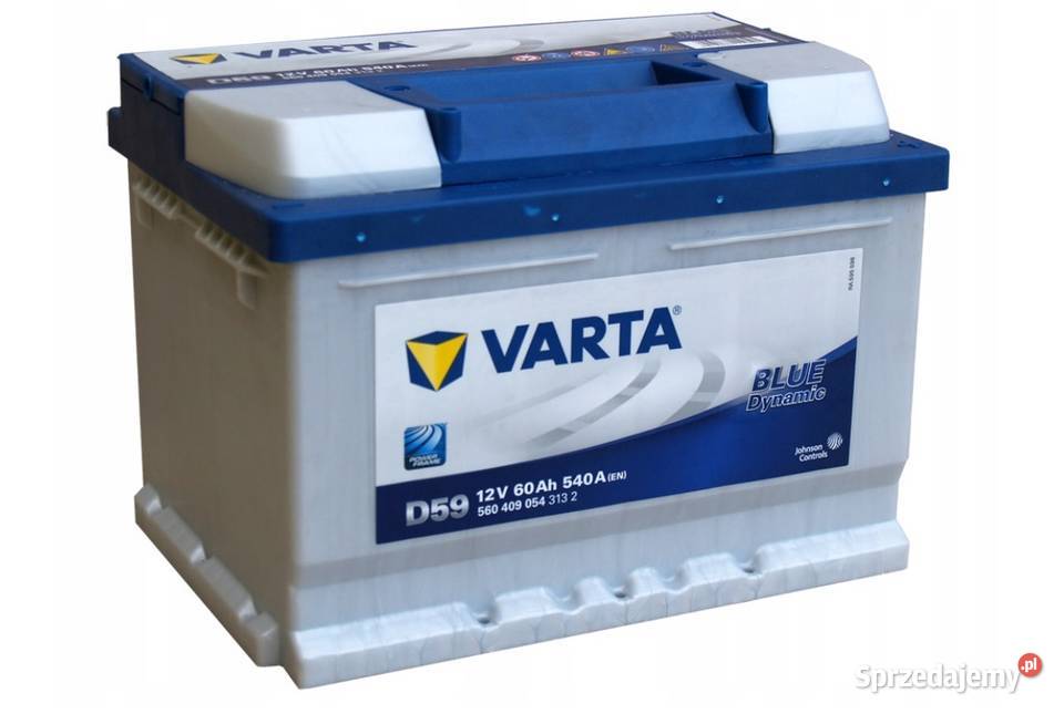 Akumulator VARTA BLUE DYNAMIC D59 60Ah540A Elbląg