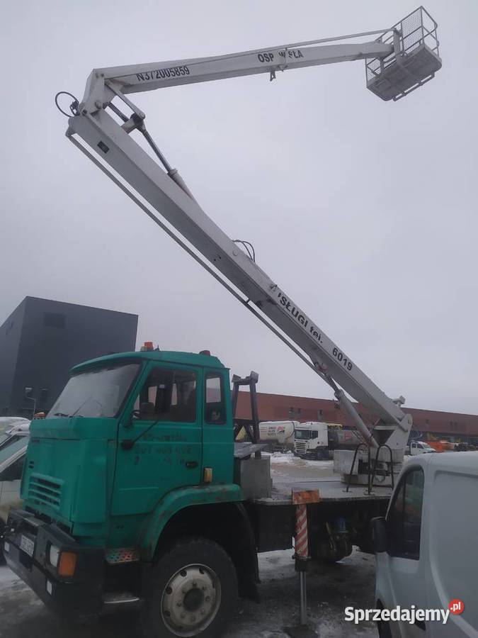 Podnośnik koszowy P183 18 m Star 1142turbo