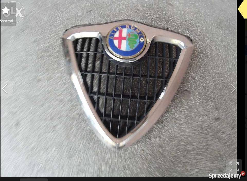 ScudettoGrillAtrapa do Alfy Romeo 156 przed lift