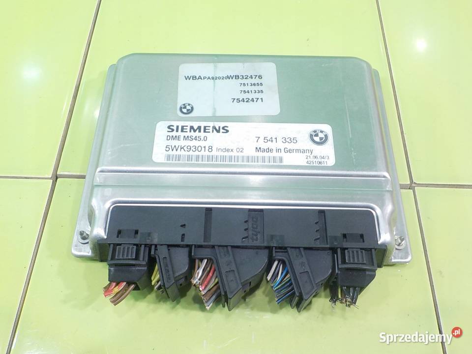 BMW X3 E83 30 B AUT 04r 5D sterownik komputer
