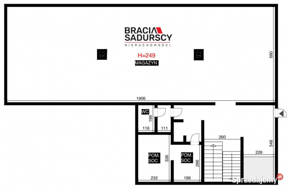 Lokal 400m2 Kraków Lokale użytkowe