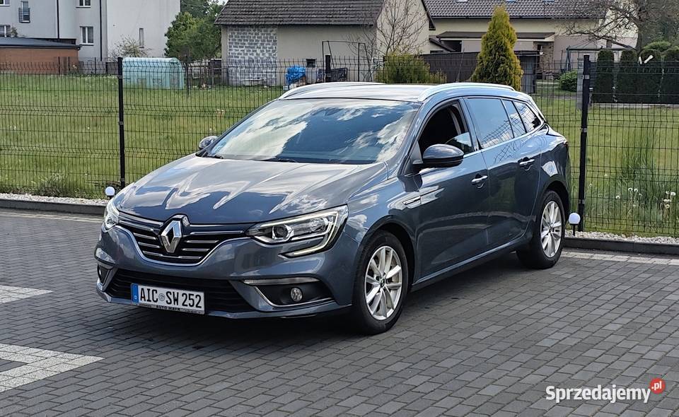 Renault Megane AUTOMAT alcantara bezwypadkowy Rok produkcji 2016 śląskie Wola