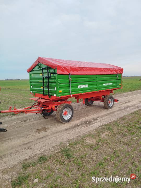 Przyczepa rolnicza 3 strony d47 d55 d35 hl thk Łubna-Jakusy