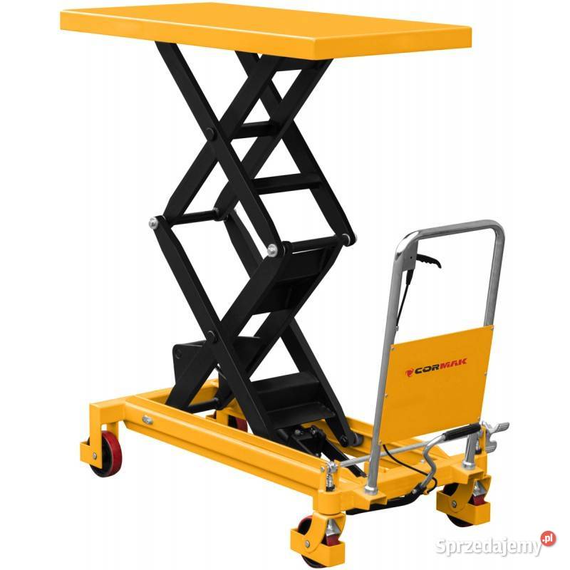 MOCNY WÓZEK NOŻYCOWY HYDRAULICZNY PLATFORMOWY Siedlce