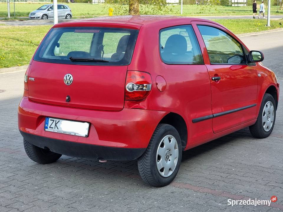 Volkswagen Fox 12 123 przebiegu zachodniopomorskie Koszalin sprzedam