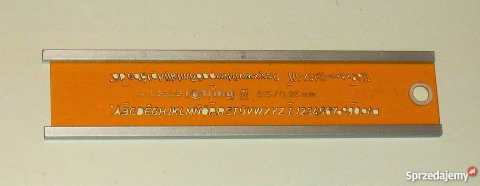 Szablon kreślarski Rotring 25025 mm