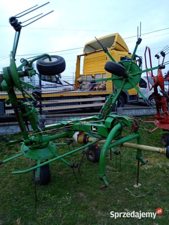Przetrzasarka John Deere pottinger kuhn Zgrabiarki i przetrząsacze