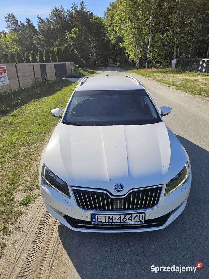Skoda superb 16tdi 2016e nieuszkodzony łódzkie Emilia