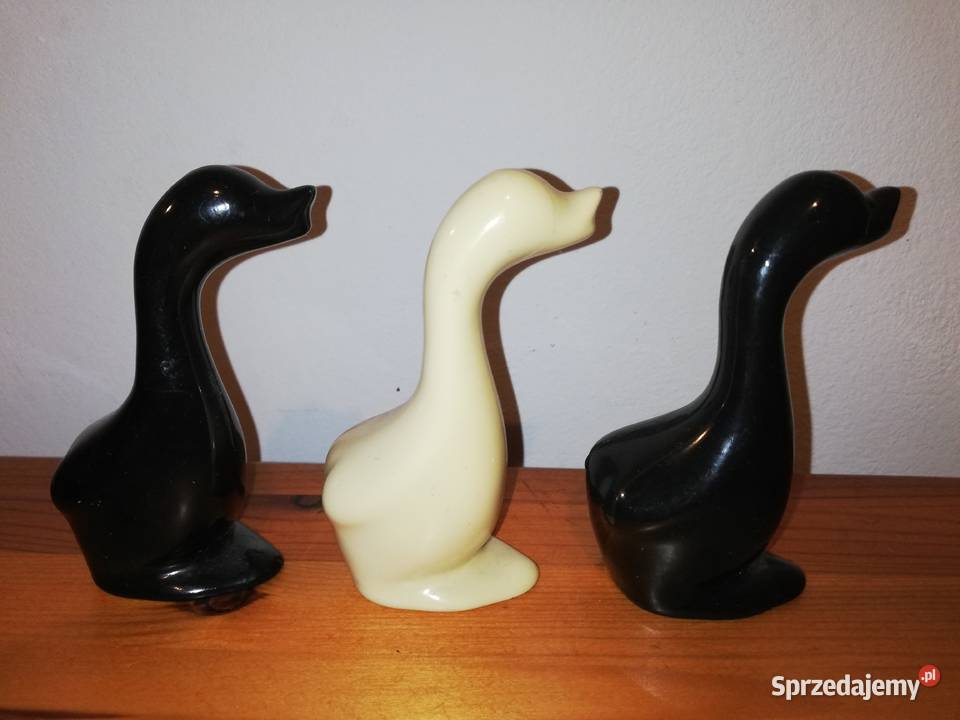 Stare figurki 3 kaczki