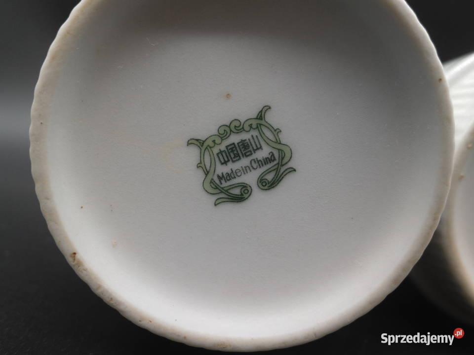2 kubki porcelanowe kubek chiński retro smoki Raszków