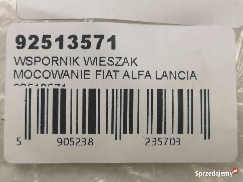 WIESZAK MOCOWANIE FIAT ALFA LANCIA NOWY