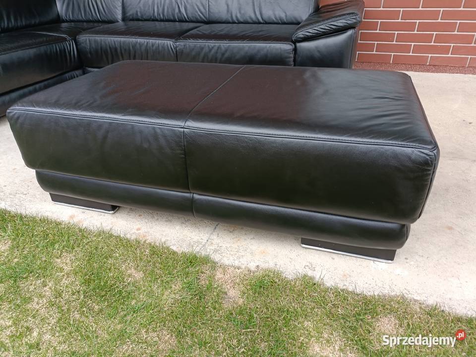 Sprzedam narożnik ze skóry Dom i Ogród wielkopolskie Konin