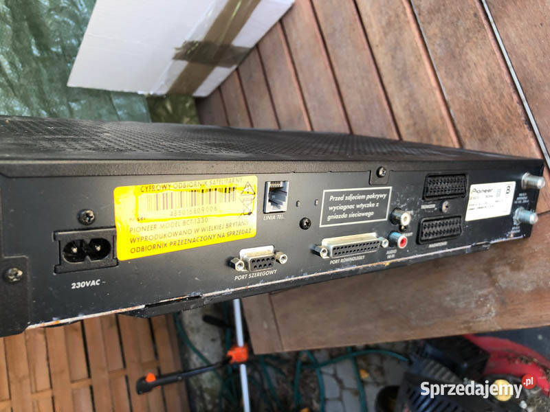 Cyfrowy odbiornik Sat Pioneer BCT 1330 tuner świętokrzyskie Kielce