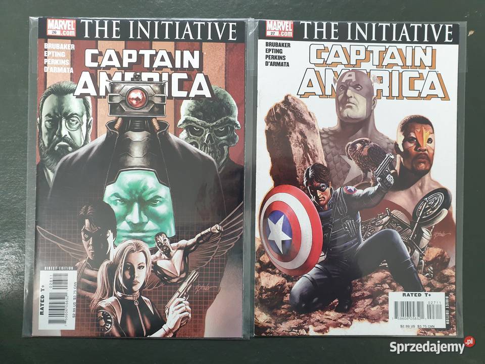 Captain America kolekcja 20 komiksów Marvel USA Gdynia sprzedam