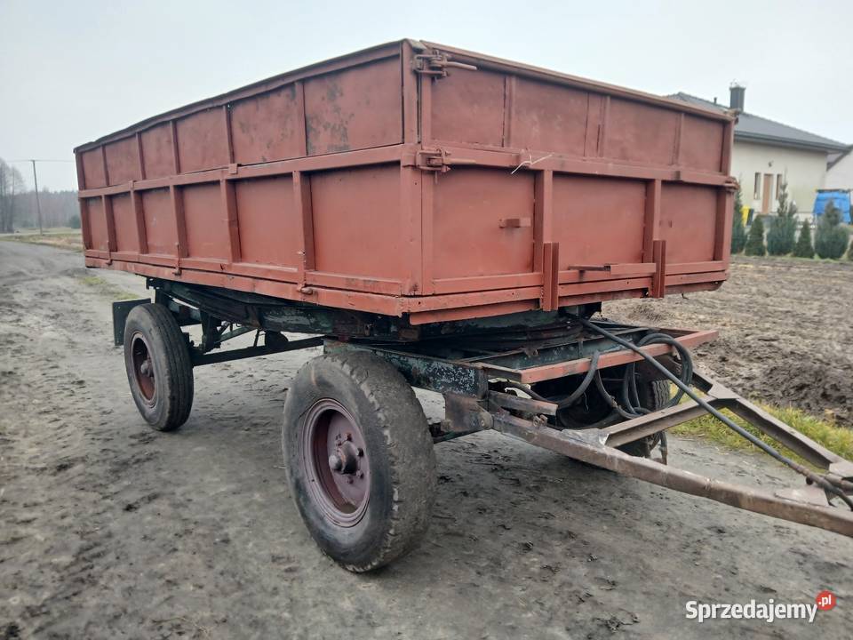 Przyczepa wywrotka d47 na 3 strony Wieluń