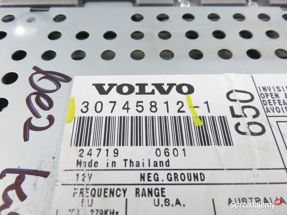 RADIO VOLVO S60 I 384 30745812 małopolskie