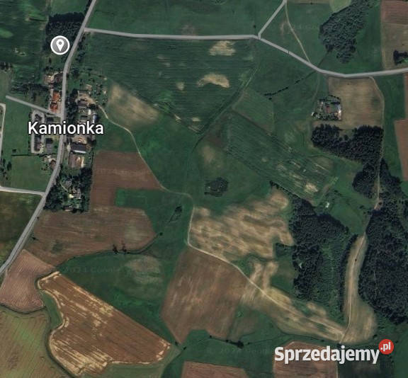 Dwie działki koło Borów Tucholskich Kamionka