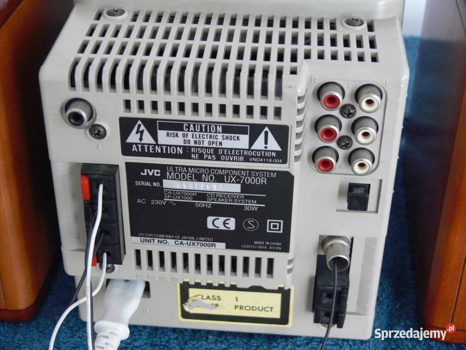 Wieża JVC UX-7000R kolumny WYSYŁKA. Jasło - Sprzedajemy.pl