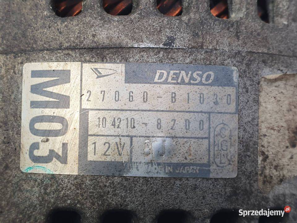 ALTERNATOR DAIHATSU SIRION 27060B1030 Lipno
